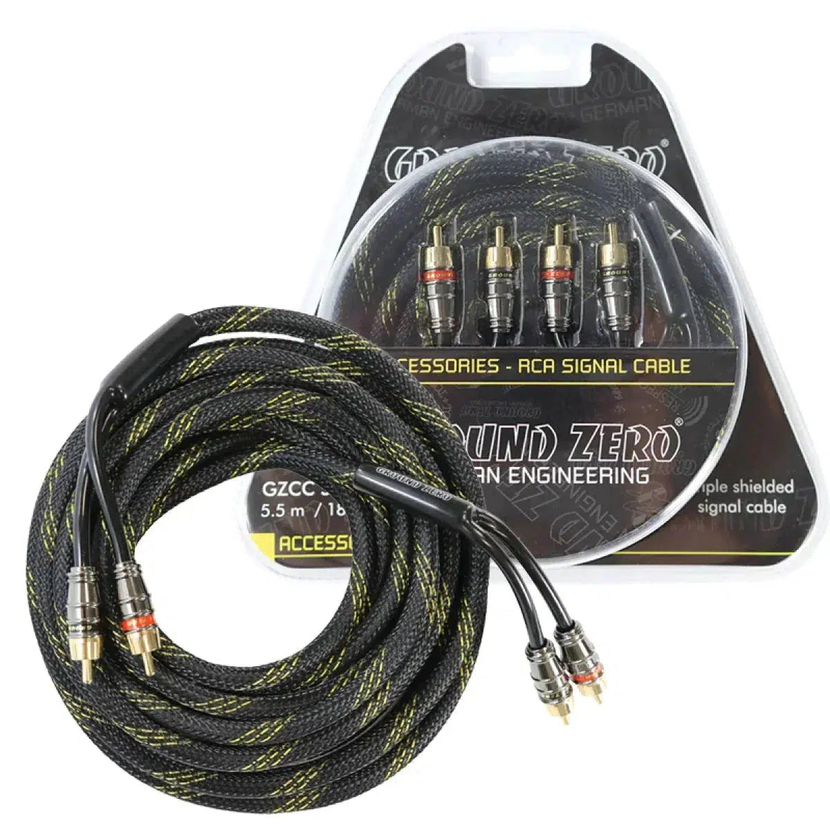 Ground Zero-GZCC 1.0X-TP-1m RCA cable-Masori.de