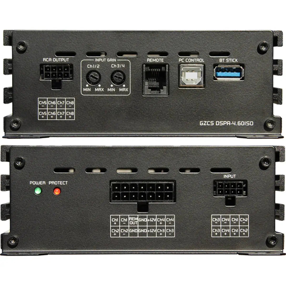 Ground Zero-GZCS DSPA-4.60ISO-4-Channel DSP Amplifier-Masori.de