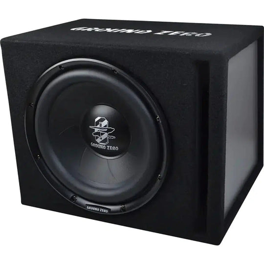 Ground Zero-IRIDIUM GZIB 30BR-ACT-12" (30cm) Active Enclosure Subwoofer-Masori.de