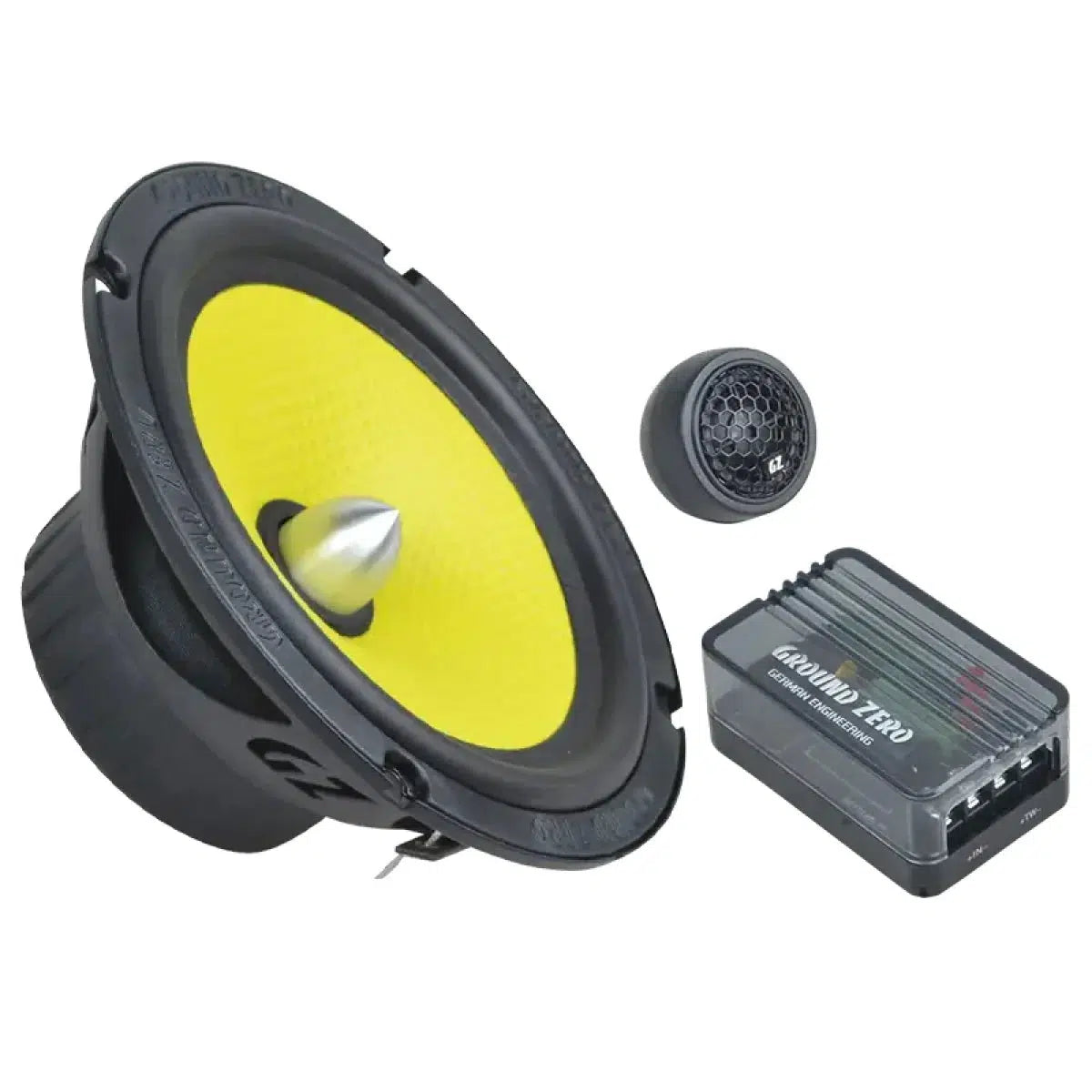 Ground Zero-Titanium GZTC 165.2X-6.5" (16,5cm) Speaker Set-Masori.de