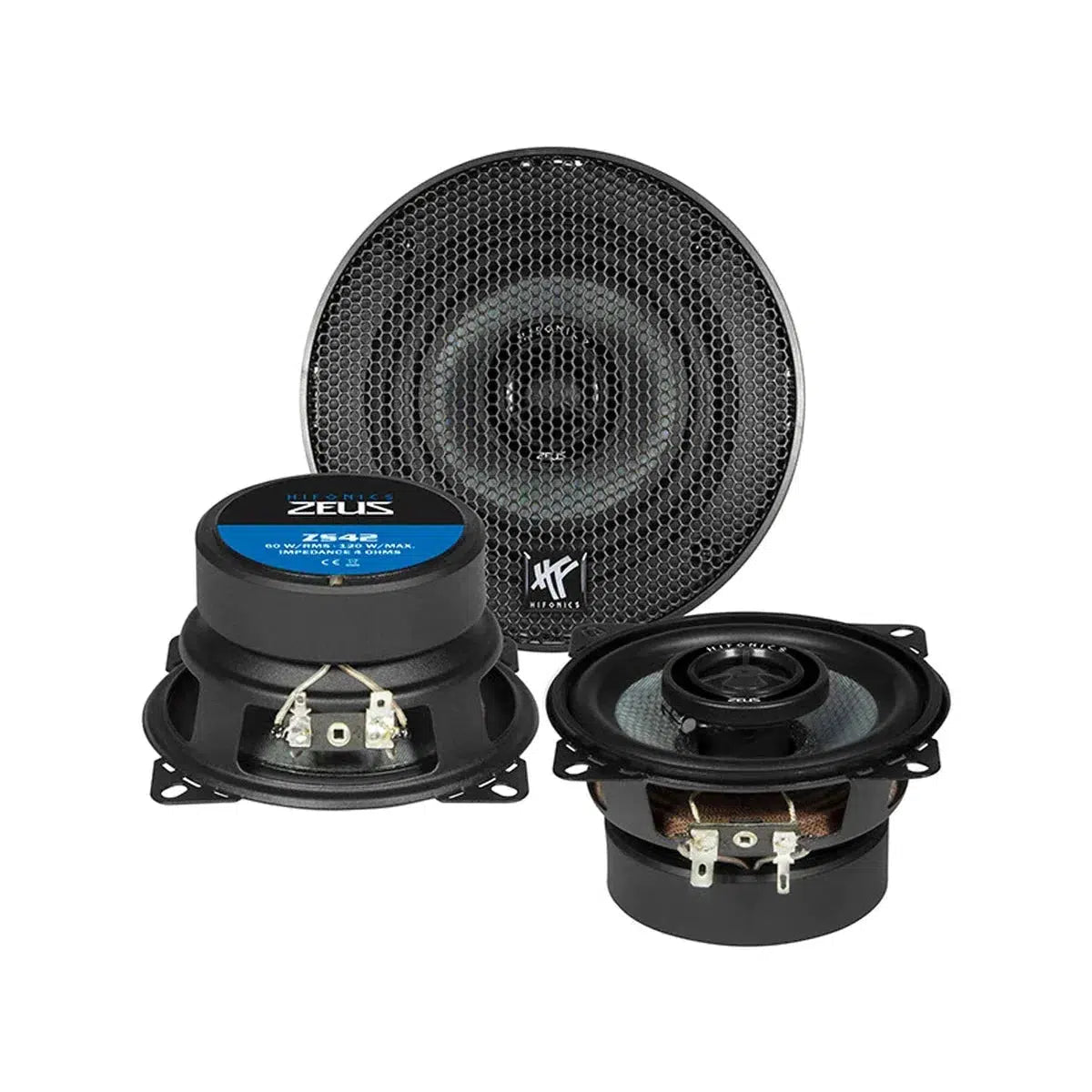 Hifonics-Zeus ZS42-4" (10cm) coaxial loudspeaker-Masori.de