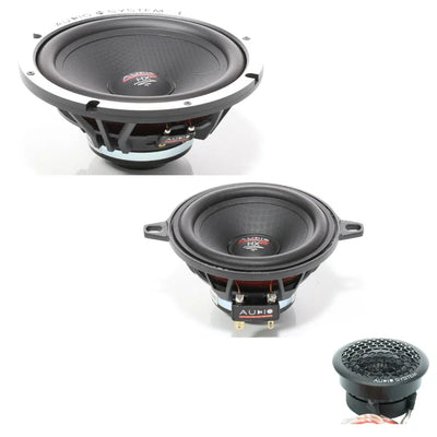 Audio System-HX 165 Dust 3-way Evo 3-6.5" (16,5cm) speaker set-Masori.de