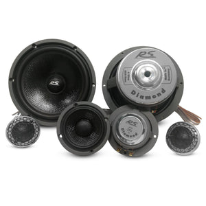 RS Audio-Diamond 165/3 MKII-6.5" (16,5cm) Speaker Set-Masori.de