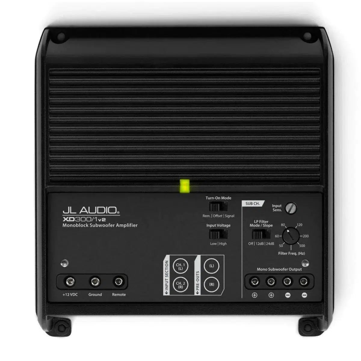 JL Audio-XD300/1V2-1-Channel Amplifier-Masori.de