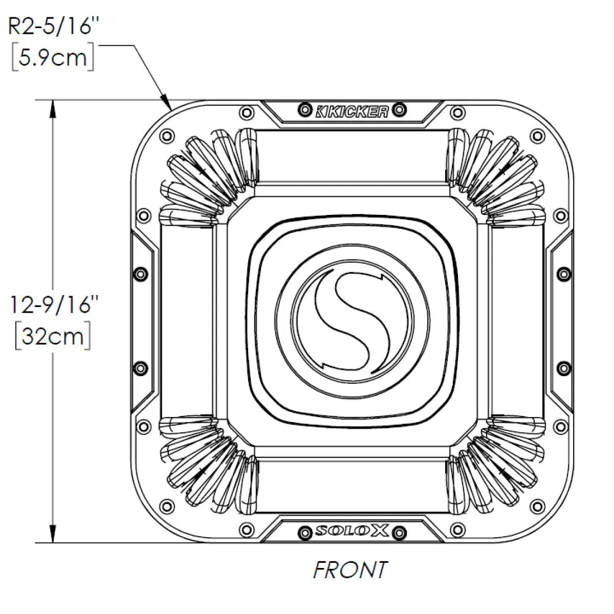 Kicker-SoloX L7X 12-12" (30cm) Subwoofer-Masori.de