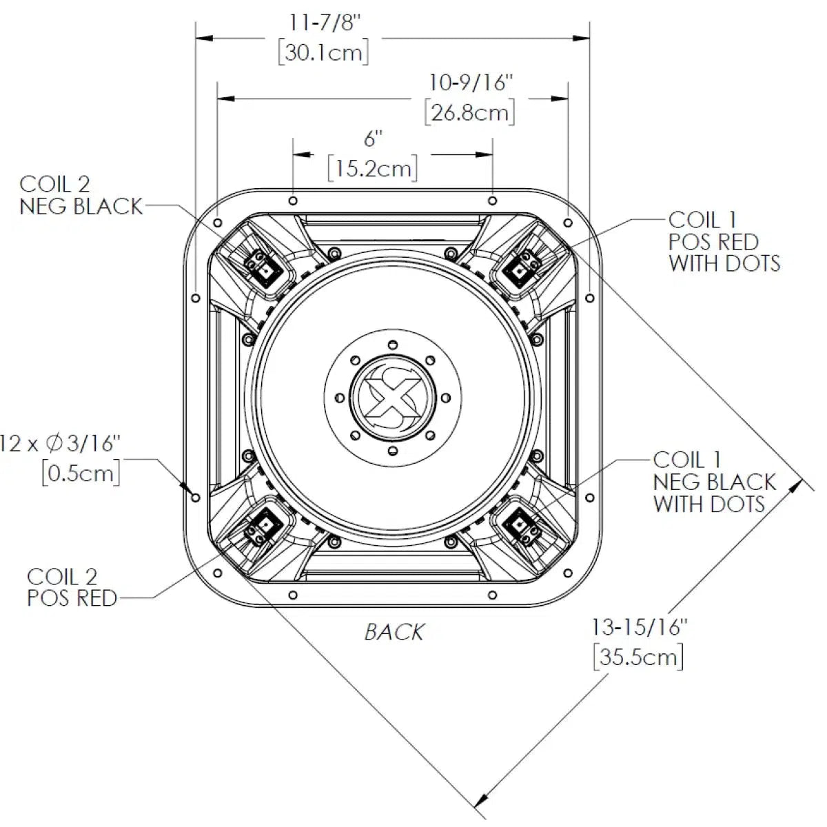 Kicker-SoloX L7X 12-12" (30cm) Subwoofer-Masori.de