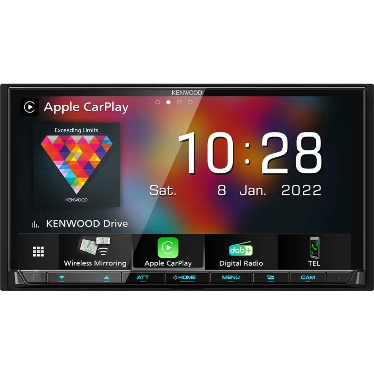 Kenwood-DMX8021DABS-2-DIN Car Radio-Masori.de