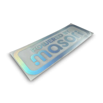 Masori-POWERED BY MASORI Hologram Sticker-Sticker-Masori.de