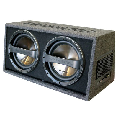 Phoenix Gold-Z212ABV2 Active-12" (30cm) Active Enclosure Subwoofer-Masori.de