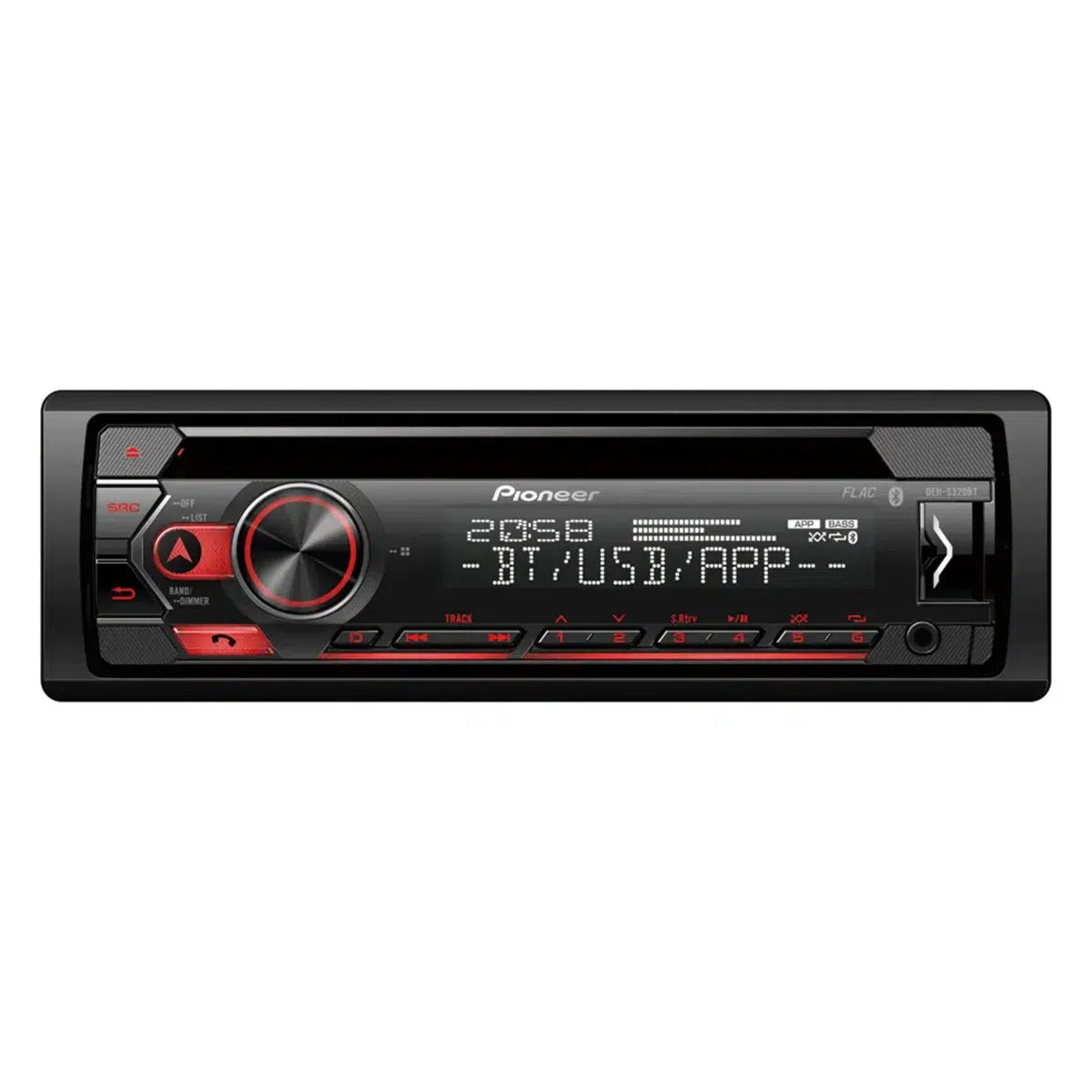 Pioneer-DEH S320BT-1-DIN Car Radio-Masori.de