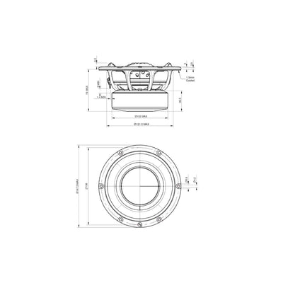 Purifi Audio-PTT5.25X04-NFA-01-5" (13cm) Midrange driver-Masori.de