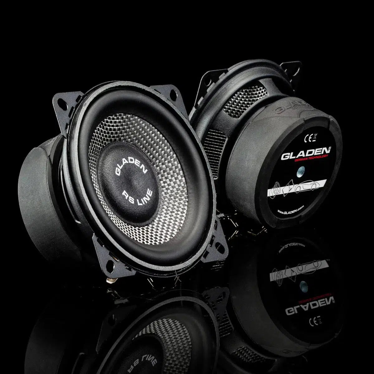 Gladen-RS 100 G2-4" (10cm) loudspeaker set-Masori.de