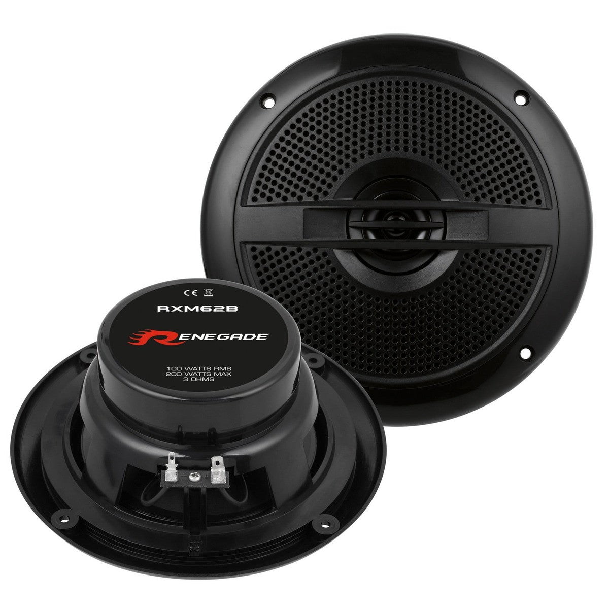 Renegade-RXM62B-6.5" (16,5cm) Coaxial-Loudspeaker-Masori.de