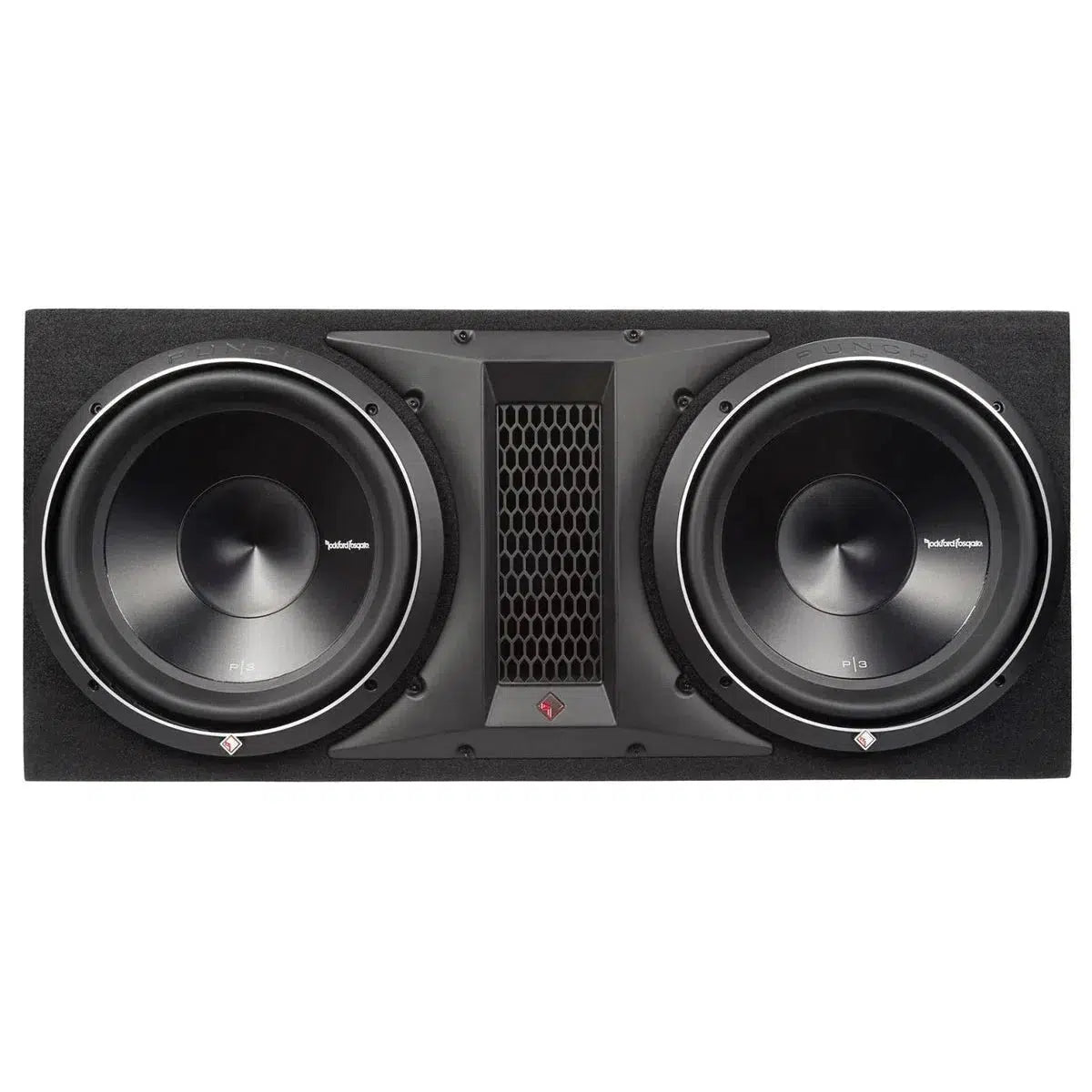 Rockford Fosgate-Punch P3-2X12-12" (30cm) Cabinet Subwoofer-Masori.de