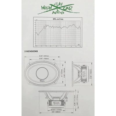 Sky High Car Audio-SH-HD69.4E-6 "x9" Speaker Set-Masori.de