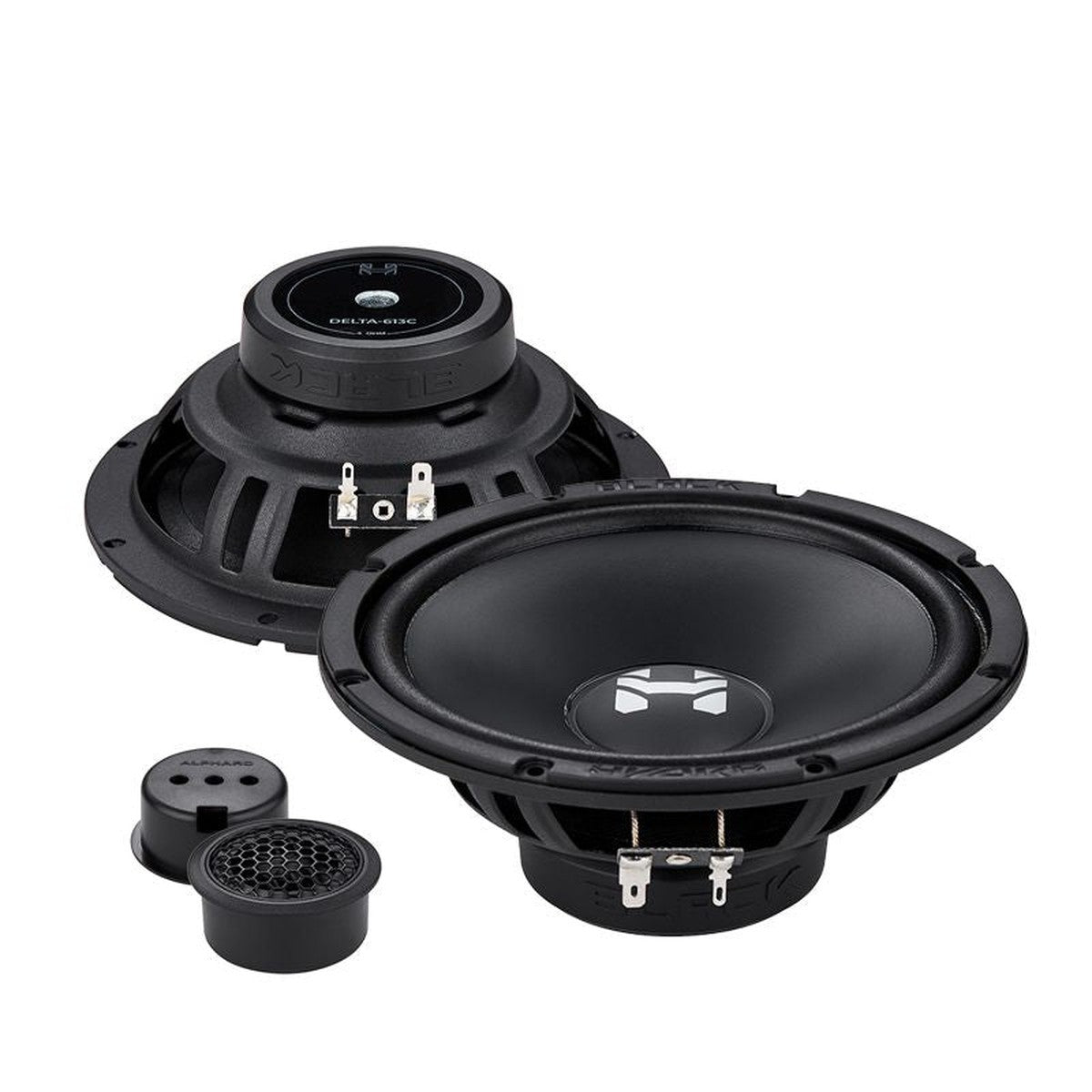 Black Hydra-Delta 613C-6.5" (16,5cm) speaker set-Masori.de