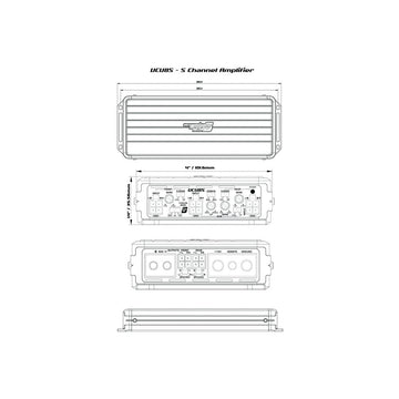 Cerwin Vega-VEGA VCU85-5-Channel Amplifier-Masori.de