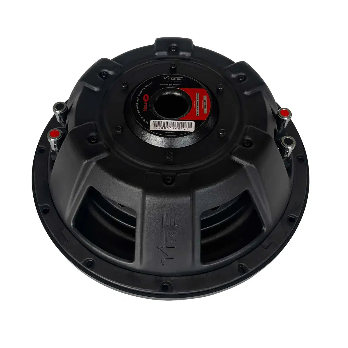 Vibe Audio-Blackair 10D2S V2-10" (25cm) Flat Subwoofer-Masori.de