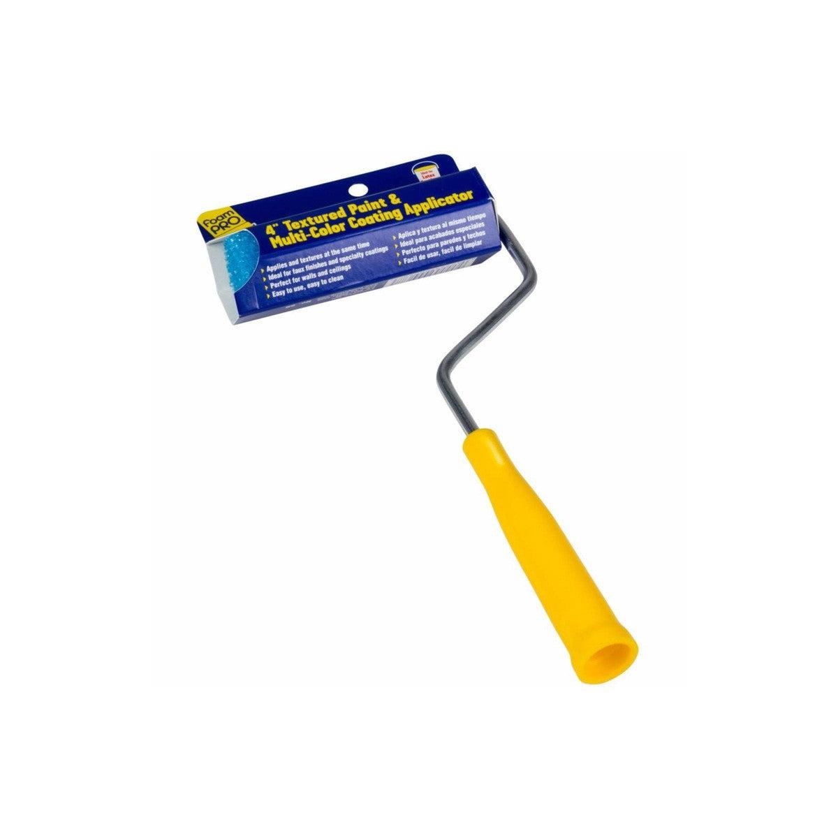 Acry-Tech 10 cm textured roller with handle for DuraTex installation accessories-Masori.co.uk