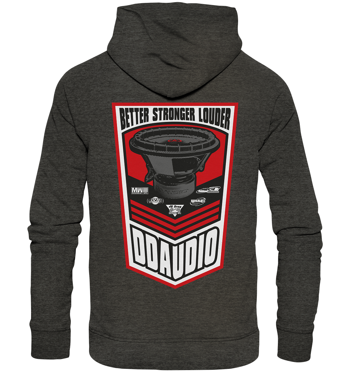 DD Audio-Better Stronger Louder Hoodie-Hoodie-Masori.de