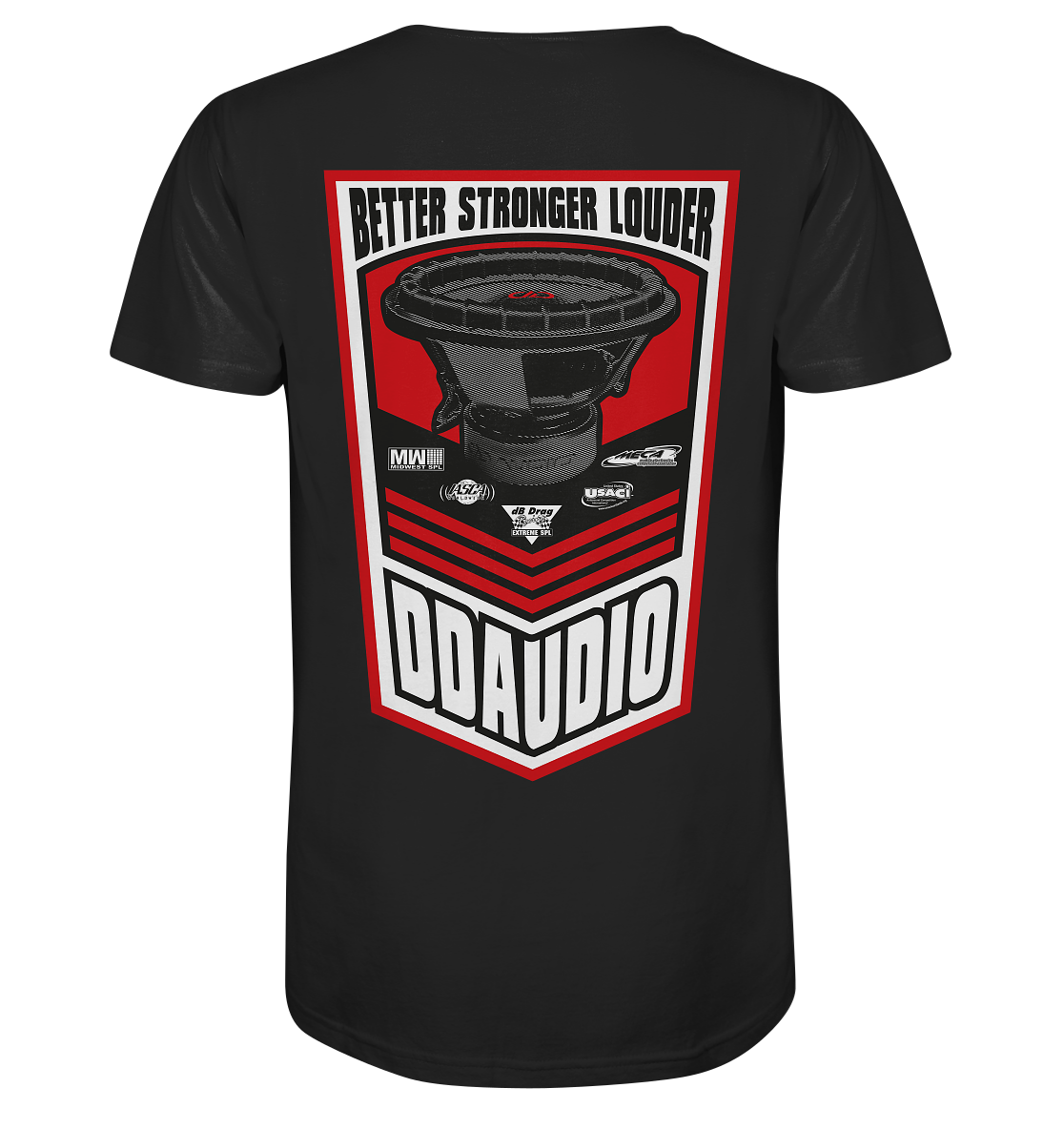 DD Audio-Better Stronger Louder Shirt-T-Shirt-Masori.de