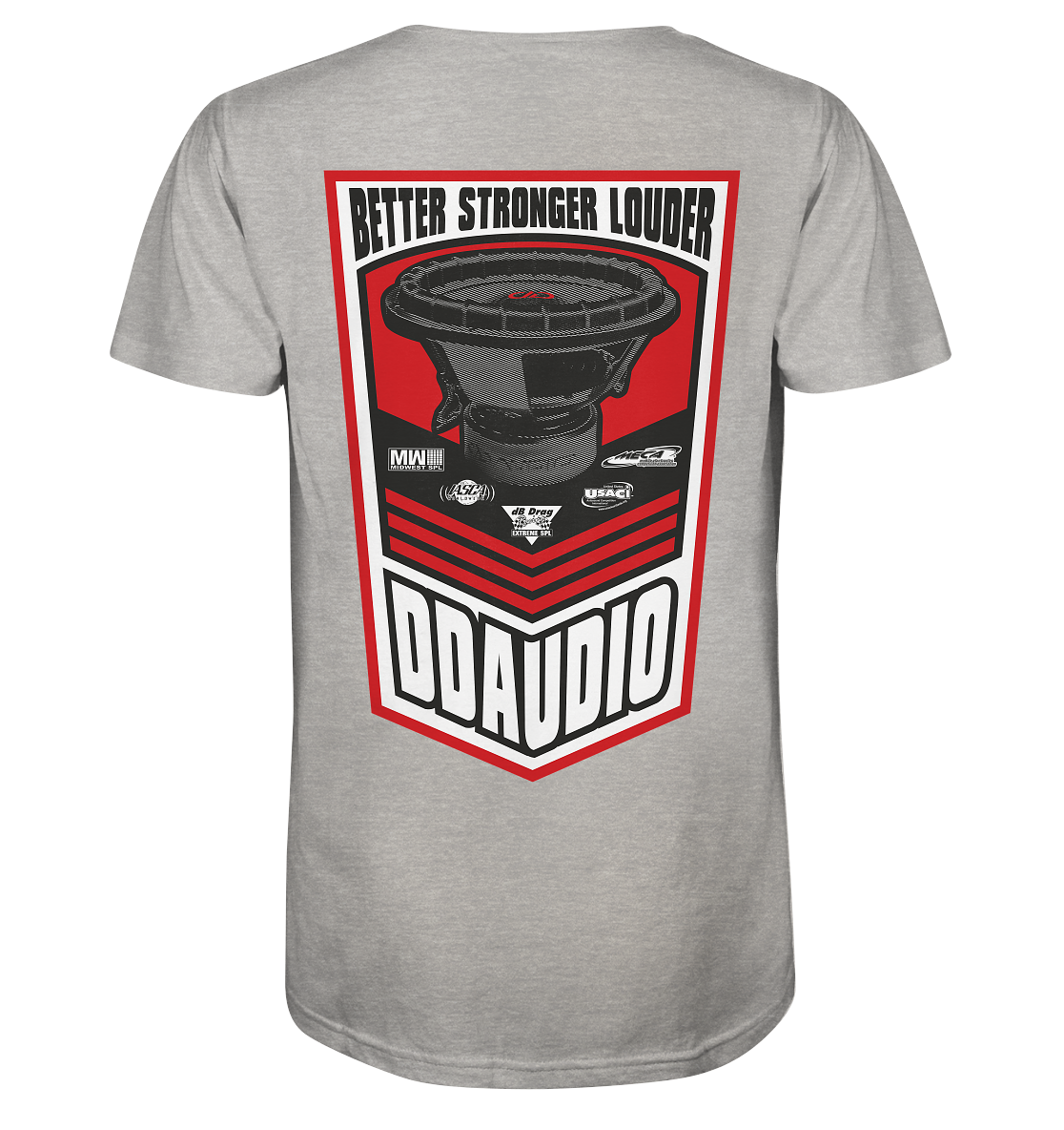 DD Audio-Better Stronger Louder Shirt-T-Shirt-Masori.de