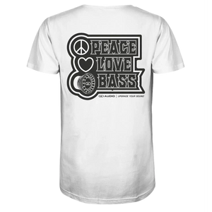 DD Audio-Peace love bass Shirt-T-Shirt-masori-kaufen