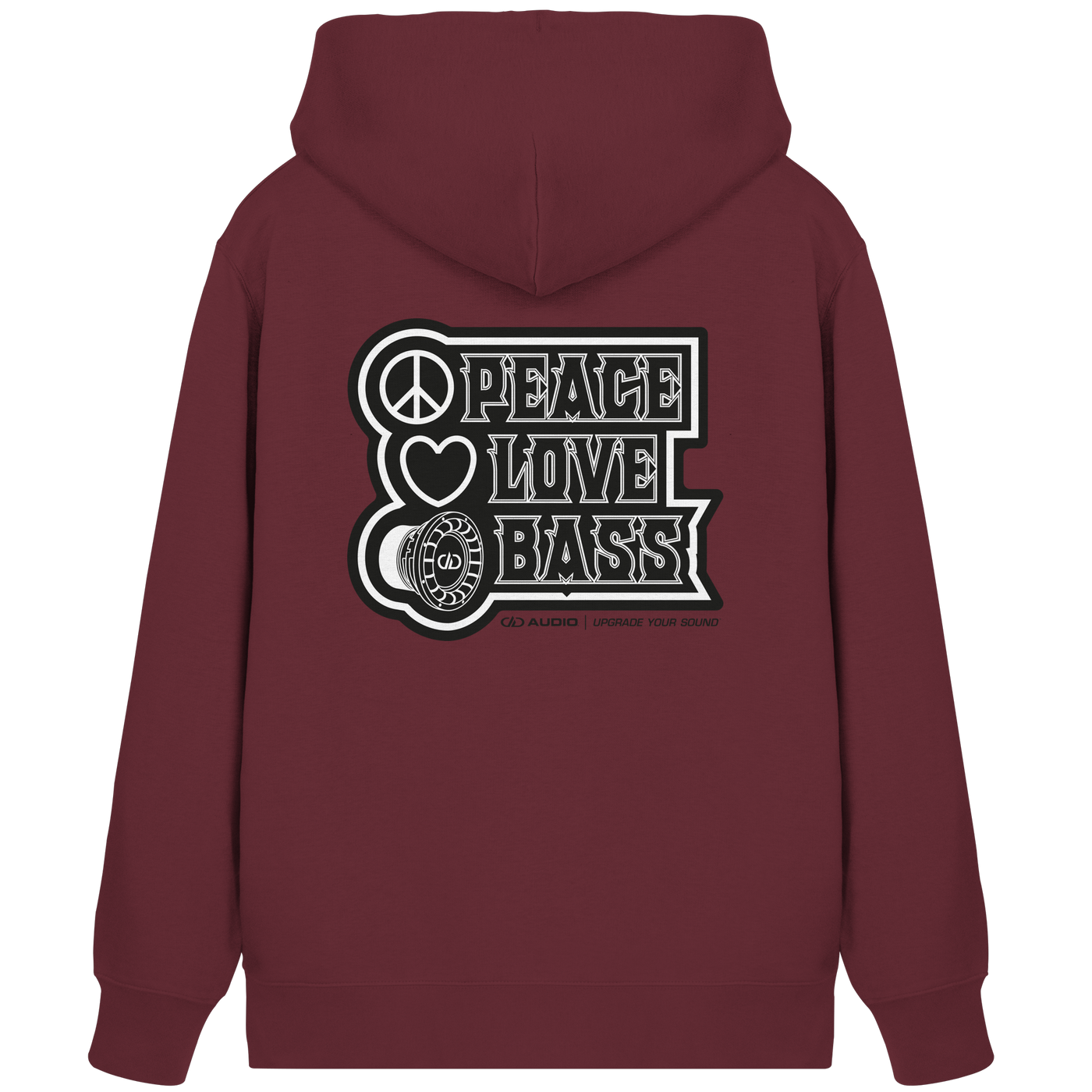 DD Audio-Peace love bass Zipper-Jacken/ Zipper-Masori.de