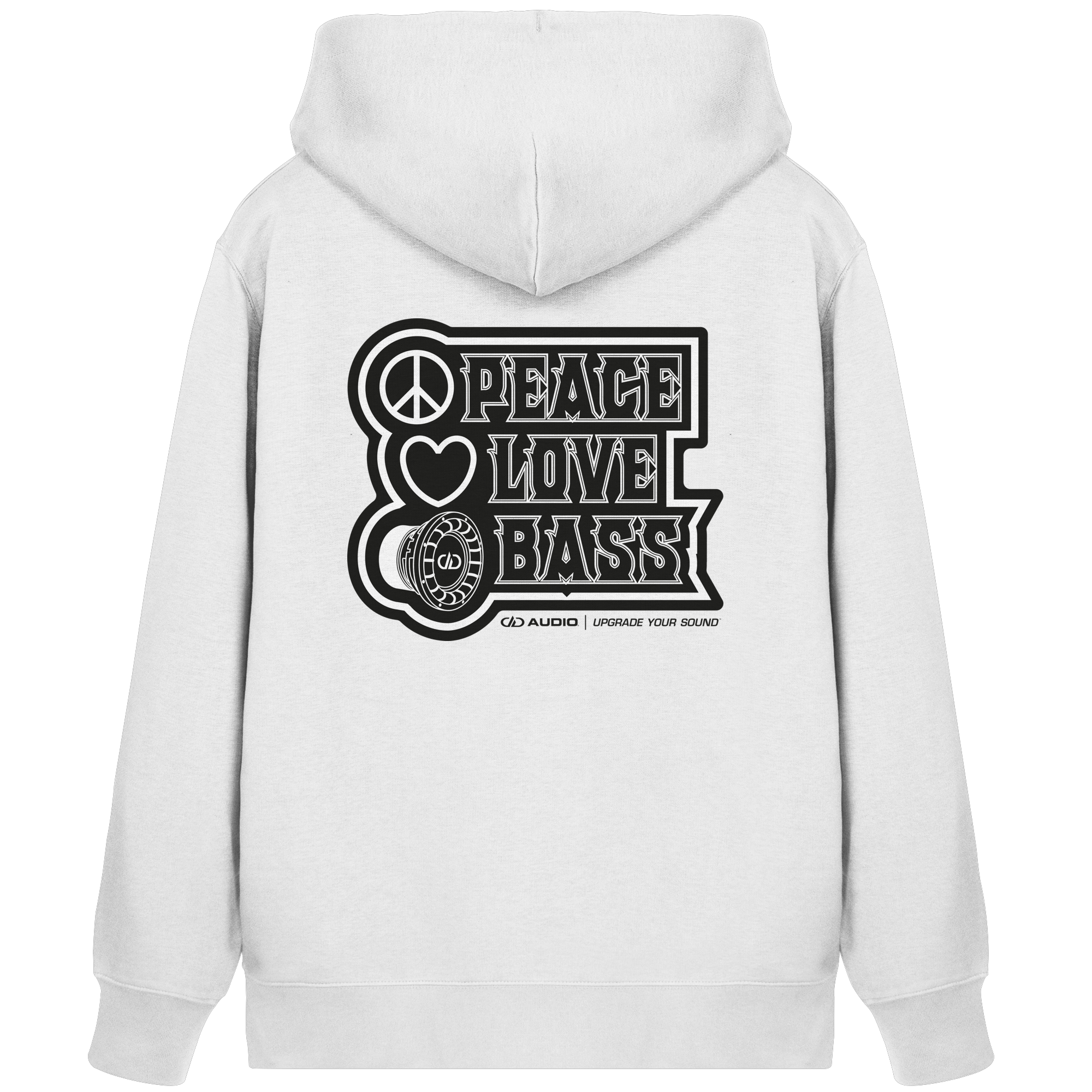 DD Audio-Peace love bass Zipper-Jacken/ Zipper-Masori.de