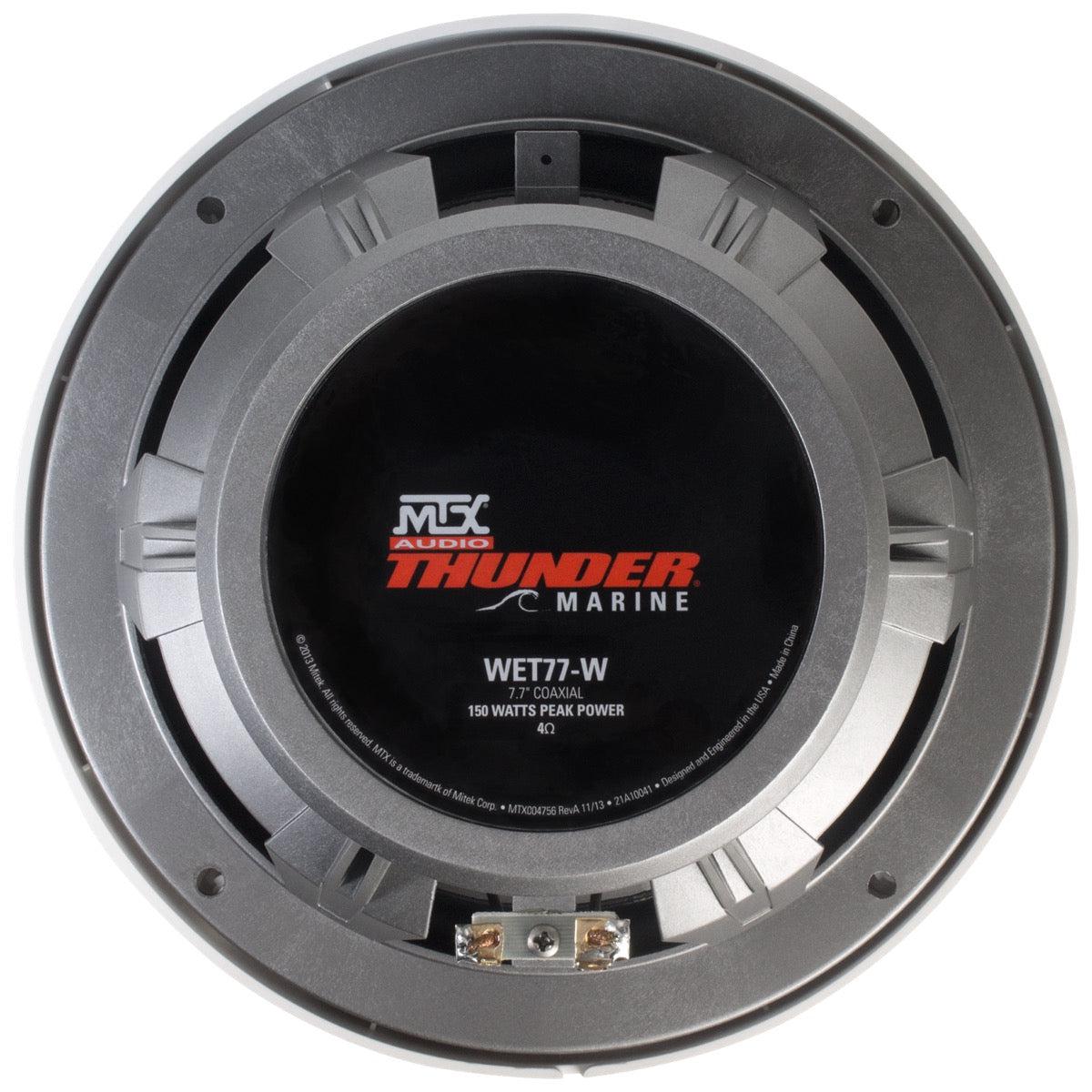 MTX Audio-WET77-W-8" (20cm) Coaxial-Loudspeaker-Masori.de