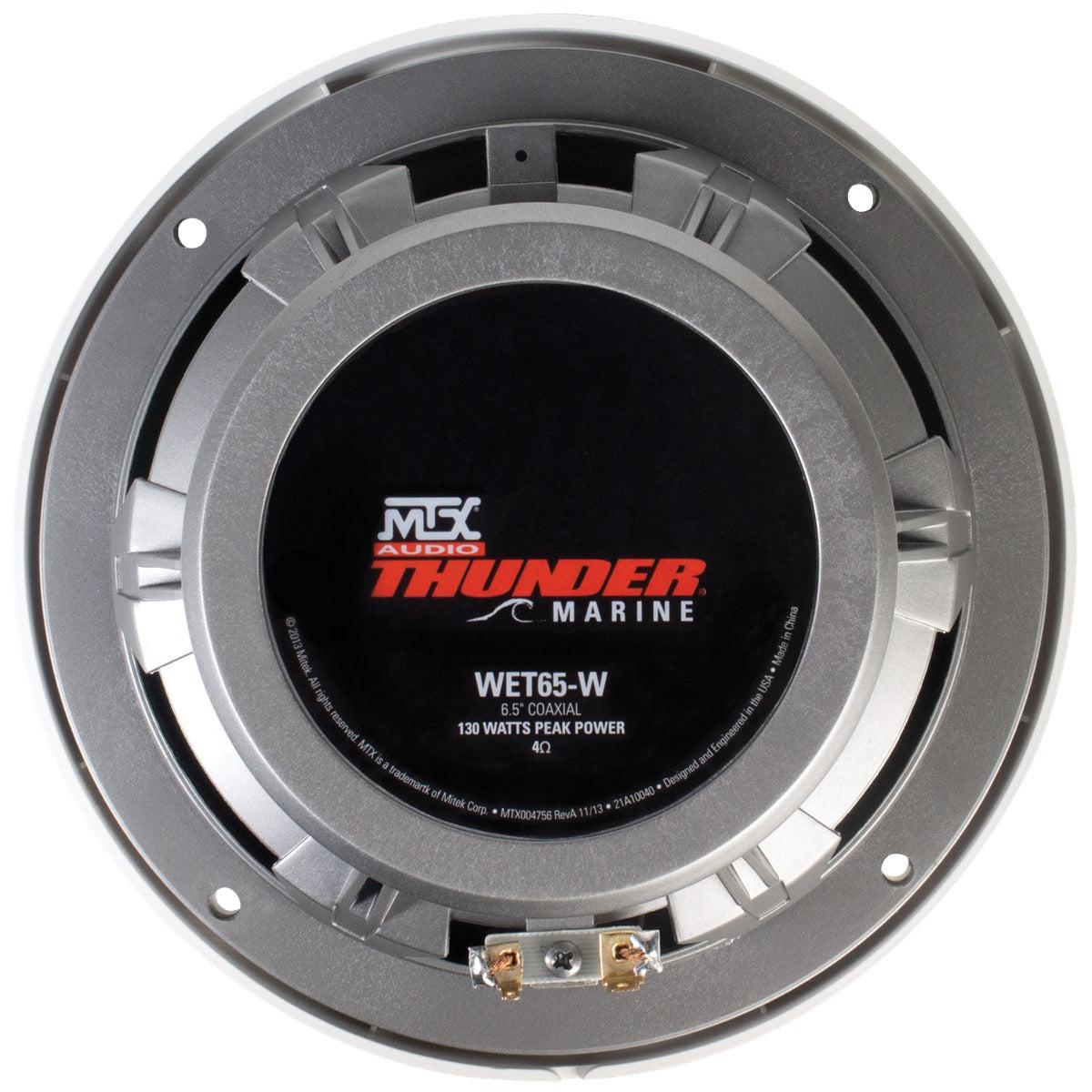 MTX Audio-WET65-W-6.5" (16,5cm) Coaxial-Loudspeaker-Masori.de