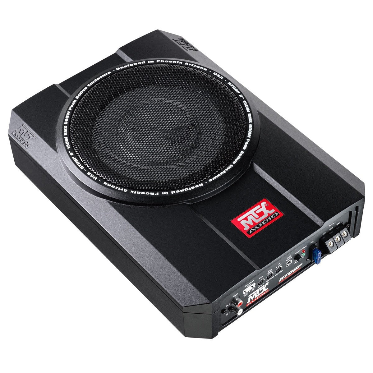 MTX Audio-RTU8P-8" (20cm) active enclosure subwoofer-Masori.de