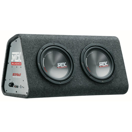 MTX Audio-RTP8X2-8" (20cm) Active Enclosure Subwoofer-Masori.de