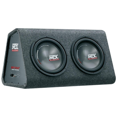 MTX Audio-RTP12X2-12" (30cm) Active Enclosure Subwoofer-Masori.de