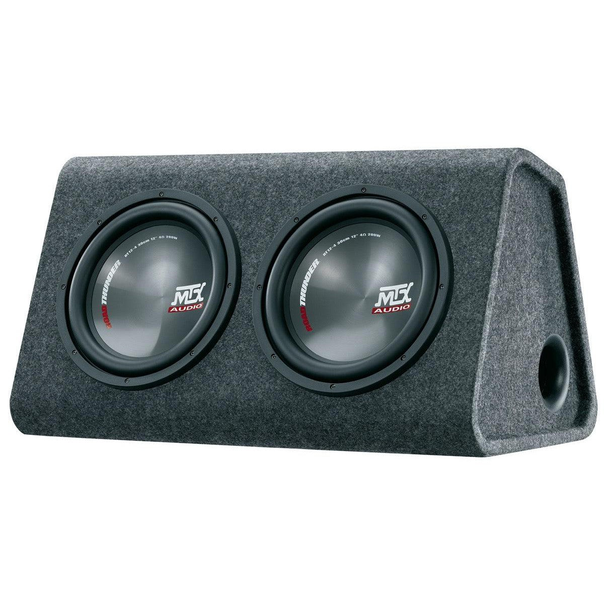 MTX Audio-RTP12X2-12" (30cm) Active Enclosure Subwoofer-Masori.de