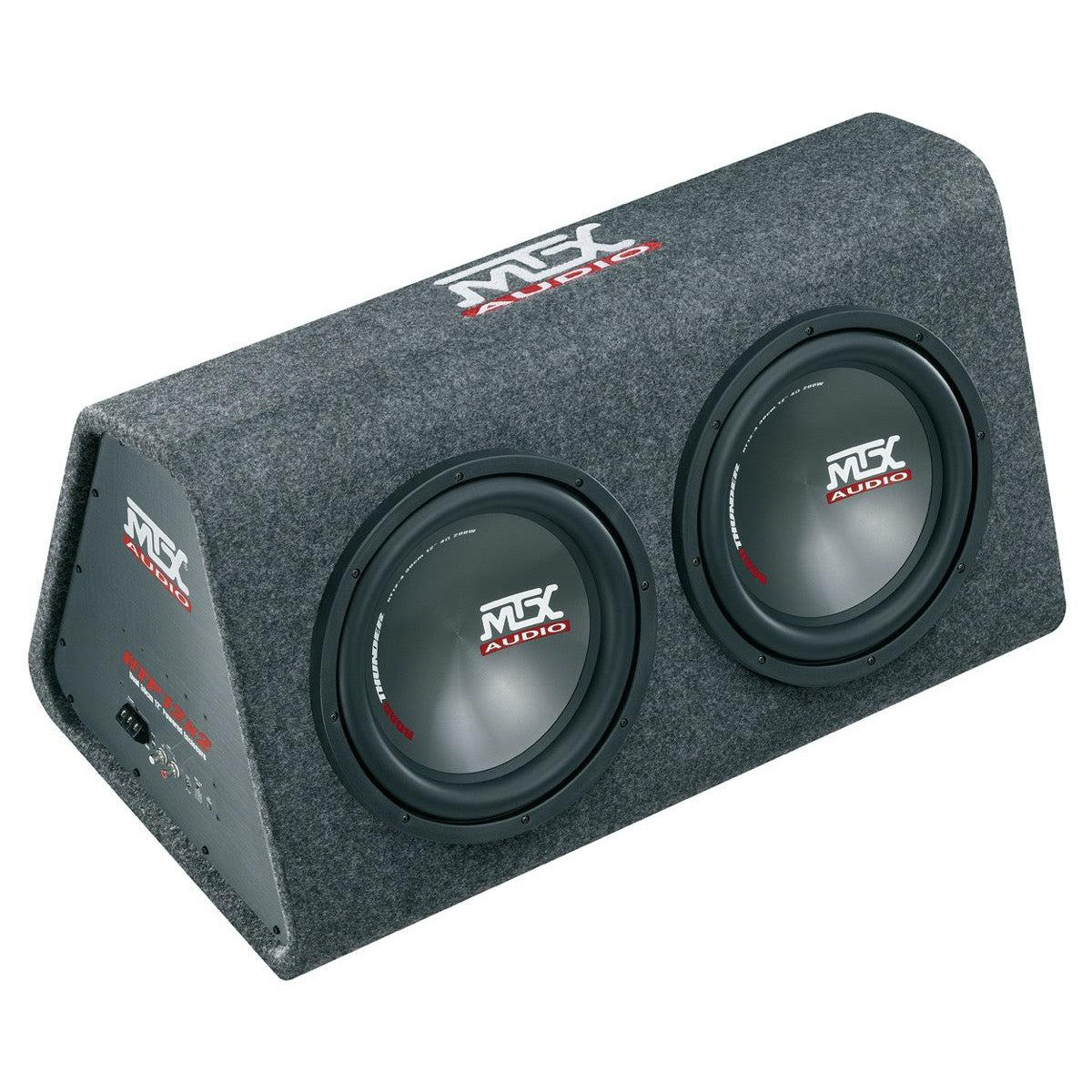 MTX Audio-RTP12X2-12" (30cm) Active Enclosure Subwoofer-Masori.de