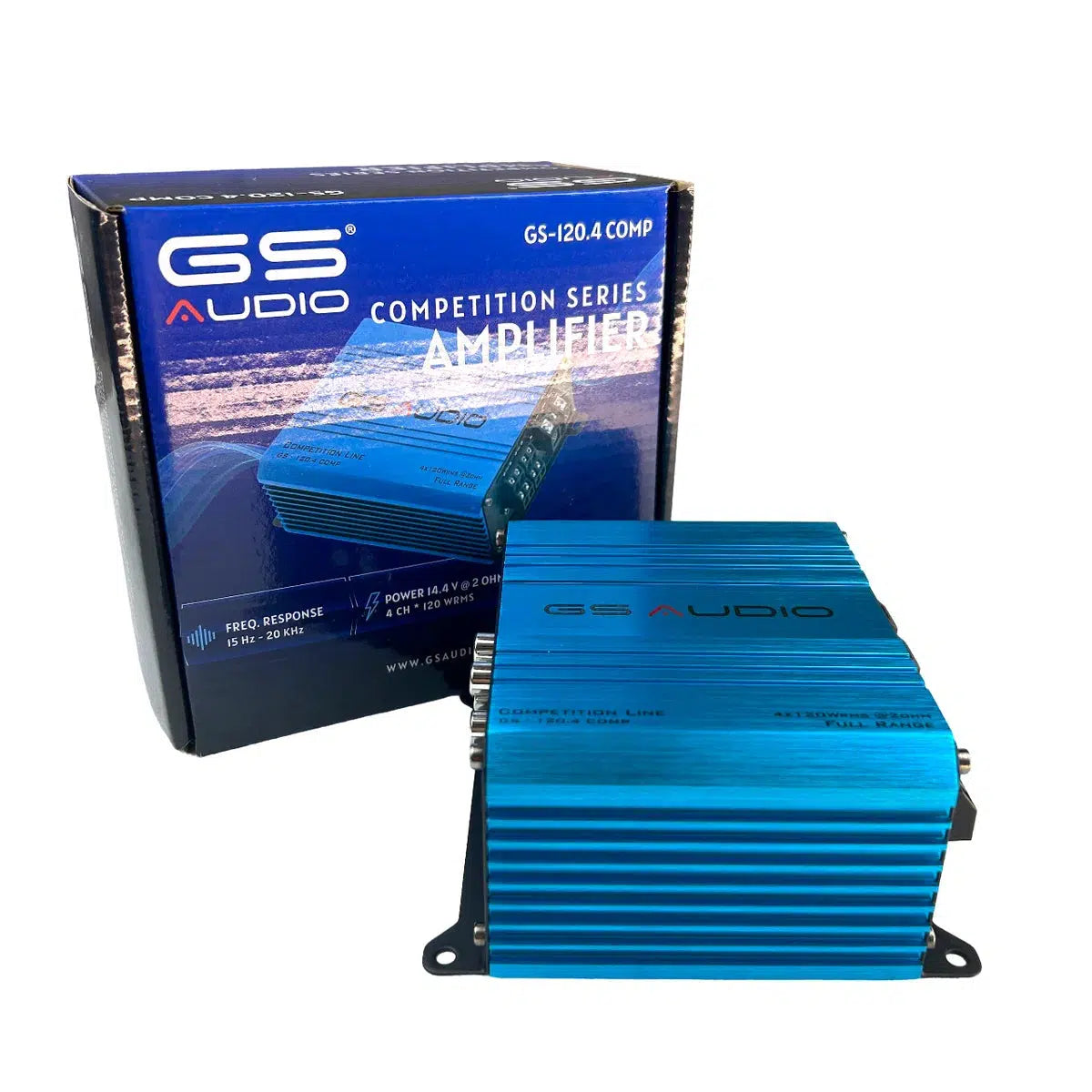 GS Audio-Competition GS-120.4-4-Channel Amplifier-Masori.de