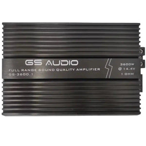 GS Audio-GS-3600.1 SQ-1-Channel Amplifier-Masori.de