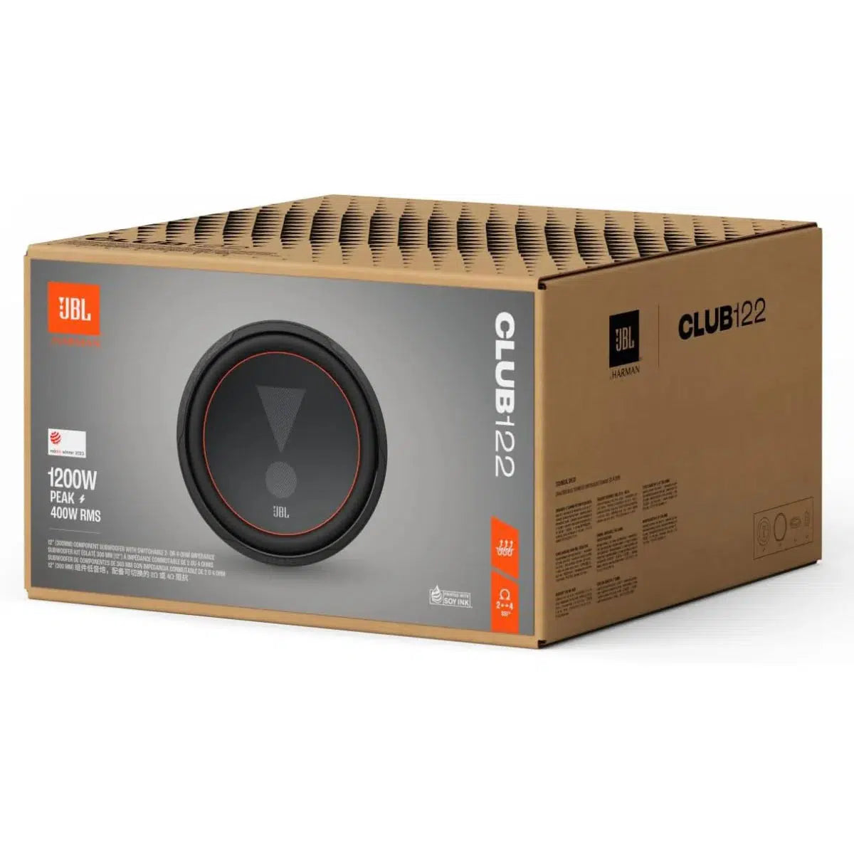 JBL-Club 122-12" (30cm) Subwoofer-Masori.de