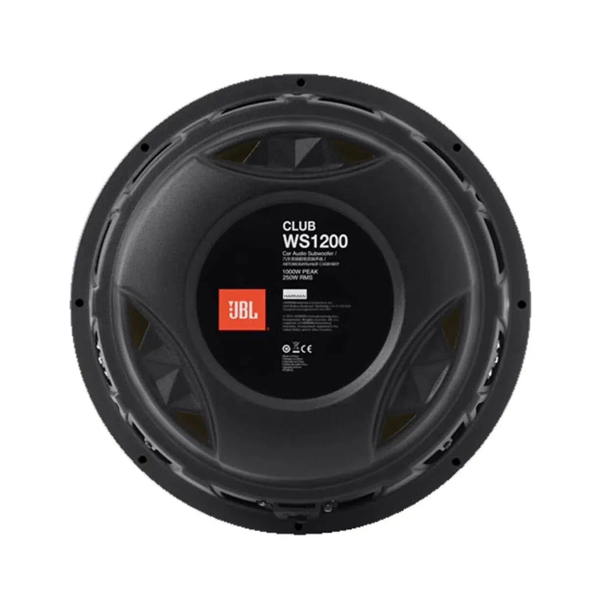 JBL-Club WS1200BLK-12" (30cm) Flat Subwoofer-Masori.de