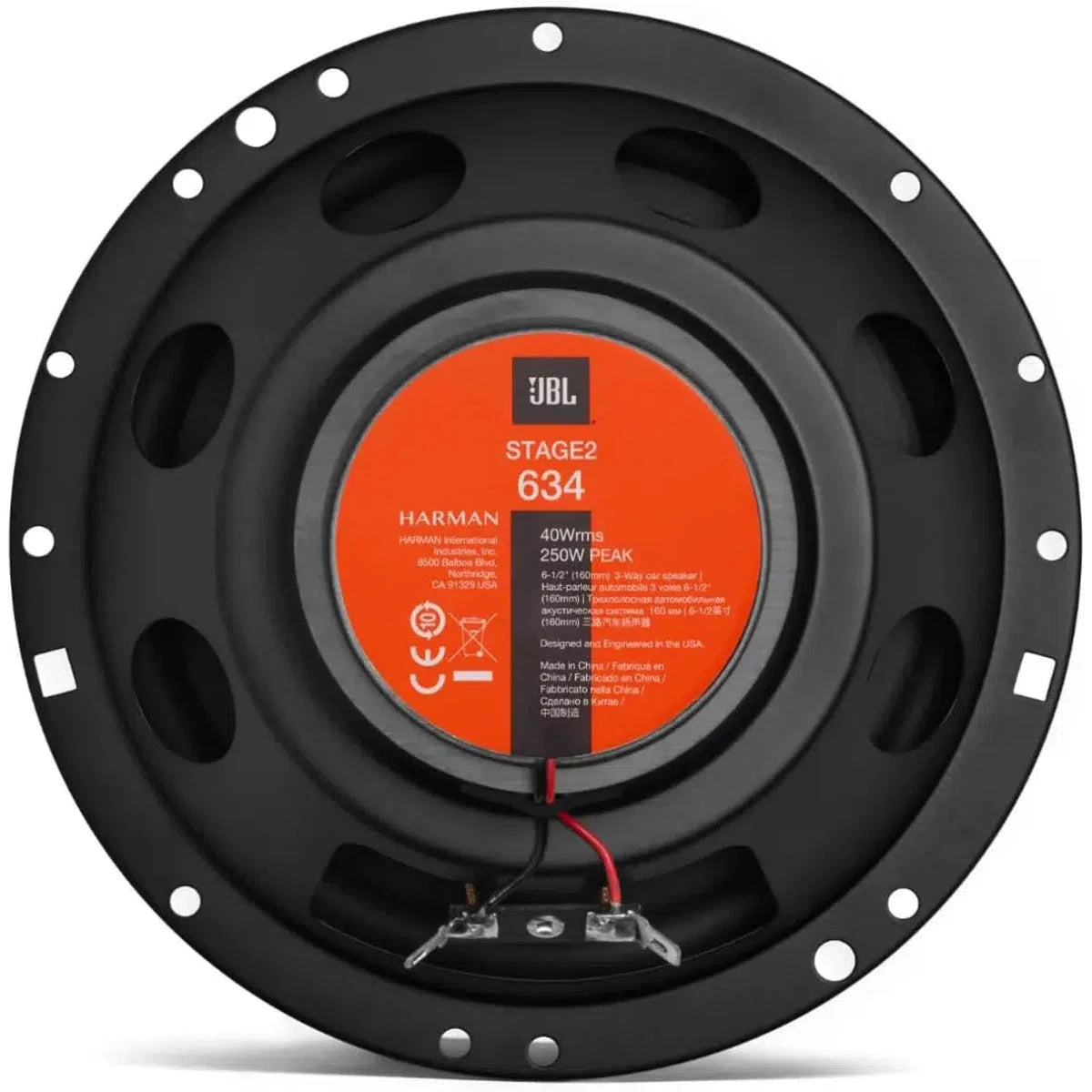 JBL-Stage2 634-6.5" (16,5cm) Coaxial-Loudspeaker-Masori.de