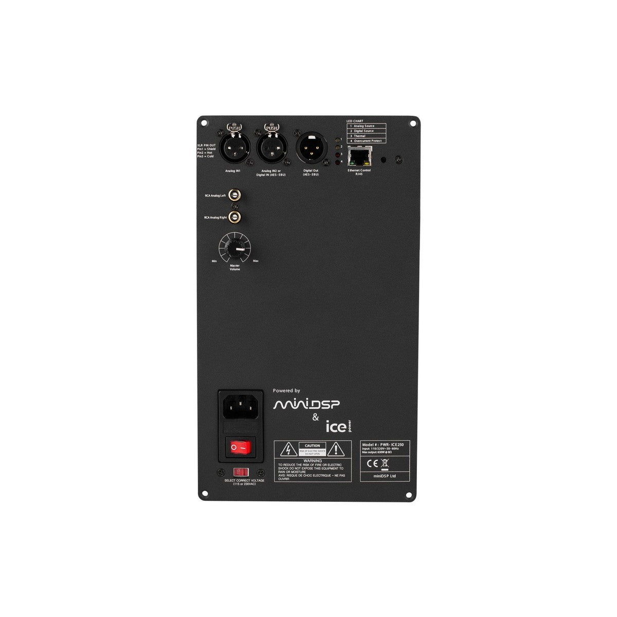 miniDSP-PWR-ICE250-2-Channel Amplifier-Masori.de