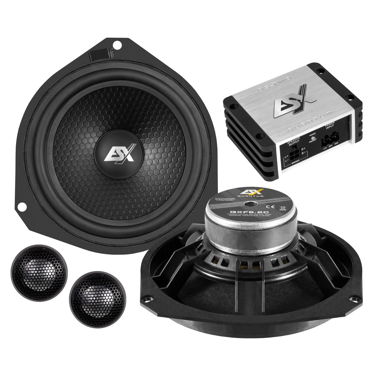 ESX-Quantum QXFA6.2C-6.5" (16,5cm) speaker set-Masori.de