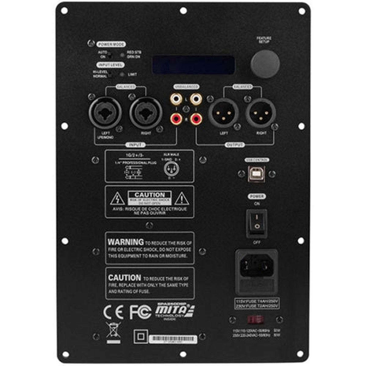 Amplificador de 1 canal Dayton Audio-SPA250DSP-Masori.de