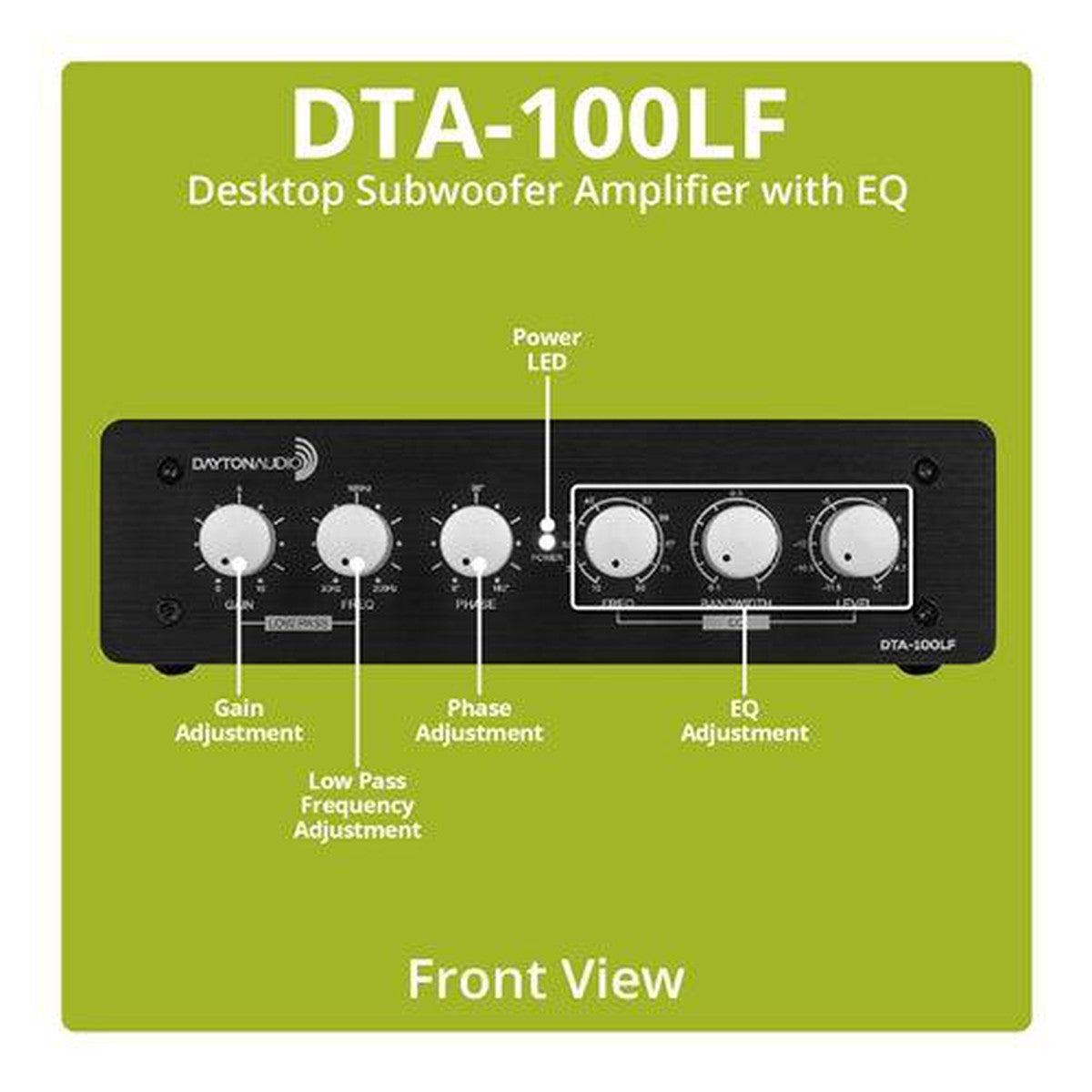 Amplificador de 1 canal Dayton Audio-DTA-100LF-Masori.de