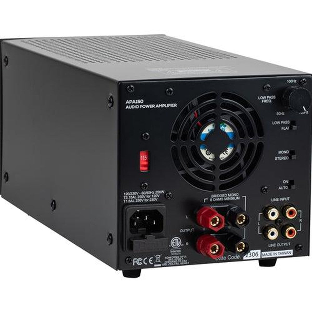 Dayton Audio-APA150-1-Amplificador de canal-Masori.de