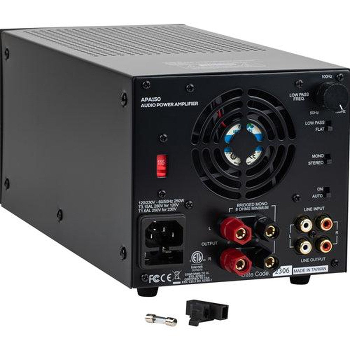 Dayton Audio-APA150-1-Amplificador de canal-Masori.de