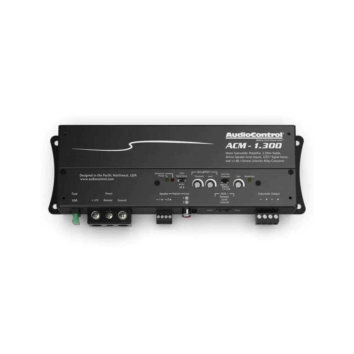 Audiocontrol-ACM-1.300 Amplificador de 1 canal-Masori.de