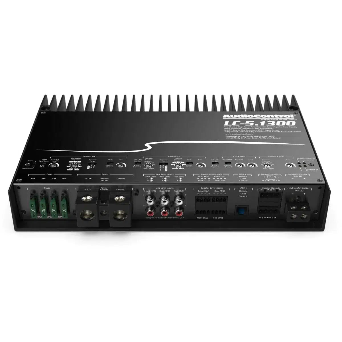Audiocontrol-LC-5.1300 Amplificador de 5 canales-Masori.de