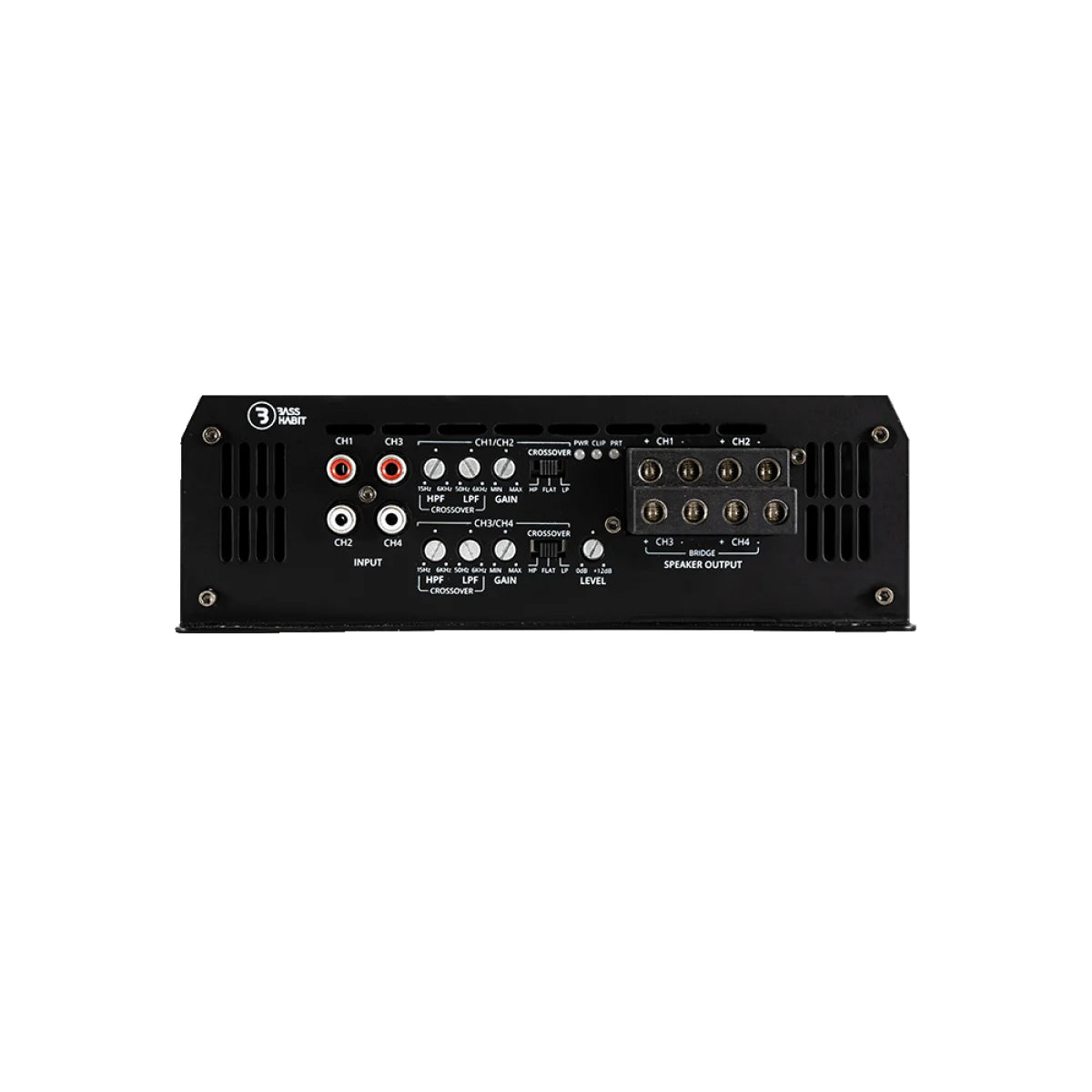 Amplificador de 4 canales Bass Habit-Spl Elite 550.4DF-Masori.de